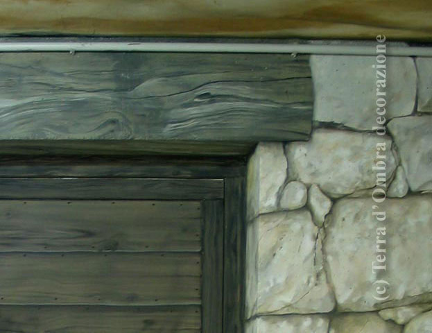 dettaglio legno porta
