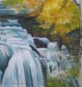 particolare della cascata